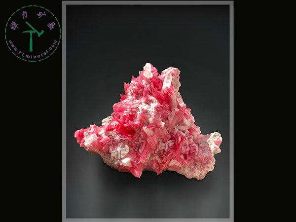 薔薇輝石+水晶，秘魯，10x9x5.5cm